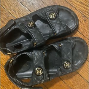 Chanel Dad Sandals size 38